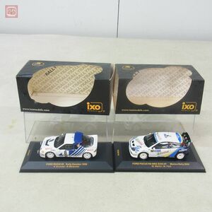 イクソ 1/43 フォード RS200 #8/フォーカス RS WRC EV03 #7 計2台セット ixo FORD FOCUS【10