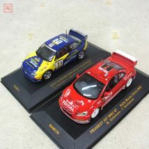 イクソ 1/43 プジョー 307 WRC #7/ランチア デルタ HF 4WD/ヒュンダイ アクセント WRC #11 等 計4台セット ixo【10_画像3