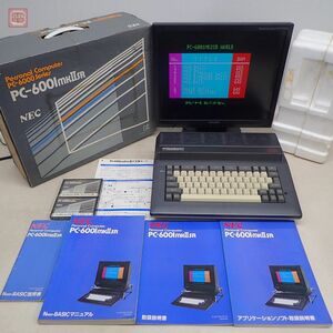 1円〜 動作確認済 NEC PC-6001mkIISR 本体 箱説テープ付 日本電気【40