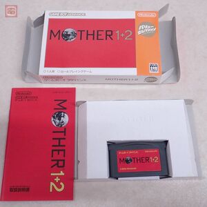 動作保証品 GBA ゲームボーイアドバンス MOTHER 1+2 マザー1+2 箱説付 糸井重里 Nintendo ニンテンドー 任天堂 【PP