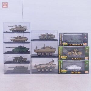 デアゴスティーニ EASY MODEL 1/72 コンバットタンクコレクション 等 T-54 M1A1HA Abrams Leopard 1 A2 MVV80 M2 M2A2 等 現状品【20