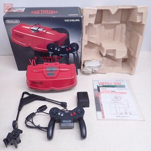 1円〜 動作品 VB VIRTUAL BOY バーチャルボーイ 本体 VUE-001 箱説付 任天堂 Nintendo【20