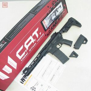 カスタム品 C.A.T. フルメタル電動ガン AR-15 Explorer 10 JP Ver. PERUN AB++ C.A.T. Ultimate AIRSOFT97 現状品【40