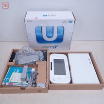 Wii U 32GB 本体 シロ マリオカート8セット 箱付 任天堂 Nintendo 動作確認済【20_画像1