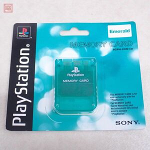 海外版 未開封 PS1 プレイステーション メモリーカード MEMORY CARD SONY ソニー【PP