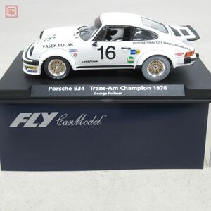 フライ 1/32 ポルシェ 934 トランザム チャンピオン 1976 #16 88141 スロットカー FLY Car Model PORSCHE TRANS-AM 動作未確認【10