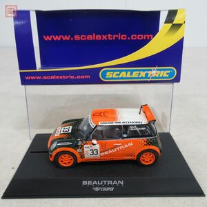 スケーレックストリック 1/32 ミニクーパー BEAUTRAN #33 C2732 スロットカー SCALEXTRIC Mini Cooper 動作未確認【10