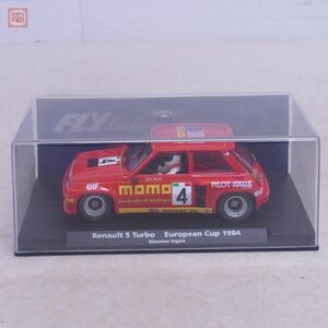 フライ 1/32 ルノー 5 ターボ #4 ヨーロピアンカップ 1984 スロットカー Ref 88188 FLY RENAULT TURBO 動作未確認【10