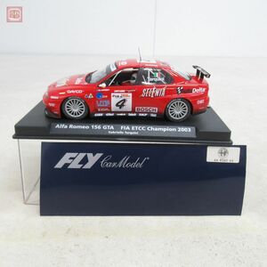 フライ 1/32 アルファロメオ 156 GTA FIA ETCC 優勝車 2003 #4 88126 スロットカー FLY Car Model ALFA ROMEO 動作未確認【10