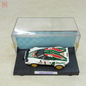 チームスロット 1/32 ランチアストラトス HF Alitalia #5 No.11501 スロットカー TEAM SLOT LANCIA STRATOS 動作未確認【10