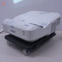 ★EPSON ビジネスプロジェクター EB-685W H744D LCD PROJECTOR エプソン リモコン付 現状品【40_画像2