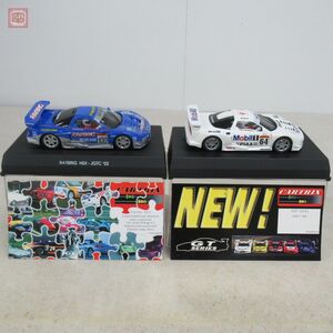 CARTRIX 1/32 ホンダ NSX Mobil1 #64/レイブリック #100 計2台セット スロットカー 動作未確認 HONDA【10