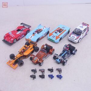 SCALEXTRIC/FLY他 1/32 フォード フォーカス WRC/パノス LMP-1/ポルシェ 908/3 等 まとめて7台set スロットカー ジャンク 動作未確認【10