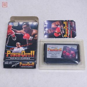 動作保証品 FC ファミコン マイクタイソン・パンチアウト!! MIKE TYSON Punch-Out!! 任天堂 Nintendo 箱説付【PP