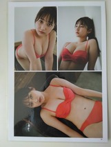 ☆送料一律☆ L834《切り抜き》【鈴木くるみ・瀬田さくら】9P（ラミネート加工・A4サイズ）/グラビア_画像2