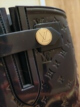 美品 LOUIS VUITTON ルイヴィトン レインブーツ/36/BLK/PVC//ドロップス・ライン 長靴 室内1回のみ_画像7