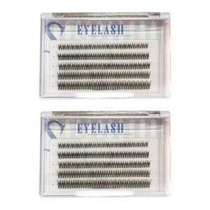 HAMILO eyelashes extensions part for matsuek manner approximately 8mm from 12mm 5 kind 2 case set 