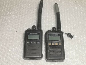 KENWOOD TPZ-D553 トランシーバー 2個セット ジャンク扱い