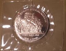 アメリカ 1991年 5ドル 硬貨_画像1