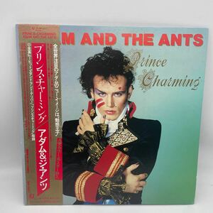 【帯付】アダム&ジ・アンツ/プリンス・チャーミング/Adam and the Ants/Prince Charming/レコード/LP/ポスター付