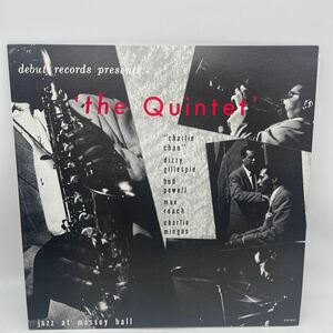 【日本盤】Jazz At Massey Hall /The Quintet/レコード/LP/