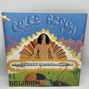 【イタリア盤】Delirium/Dolce Acqua/レコード/LP/イタリア/プログレ/71年作