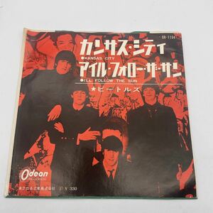 ビートルズ/The Beatles/カンサス・シティ/Kansas City/EP/レコード/OR-1194/東芝音楽工業/F¥330/シングル/