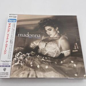 【帯付】マドンナ/Madonna/Like a Virgin/CD