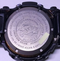 【CASIO G-SHOCK GW-200RB-1JF FROGMAN 　カシオ　フロッグマン BLACK SPOTS ブラックスポーツ】動作確認・良好　ワンオーナー_画像10