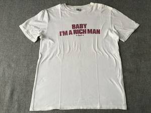 TMT ティーエムティー BABY I'M A RICH MAN Tシャツ L