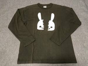 CUNE キューン ウサギ 長袖 Tシャツ L うさぎ ロンT