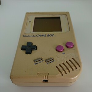 管12213【動作未確認・ジャンク扱い】☆初代Nintendo ゲームボーイ任天堂 DMG-01