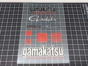 【即落】gamakatsu ステッカー 【7】!! がまかつ GAMAKATSU ガマカツ 蒲克