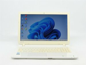 カメラ内蔵/中古/15.6型/ノートPC/Win11/爆速SSD256/8GB/5世代i3/TOSHIBA　T55/PW　新品無線マウス/テンキー/HDMI/USB3.0　WPS office2搭載