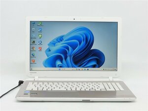 カメラ内蔵/中古/15型/ノートPC/Win11H/新高速SSD256GB/8GB/Celeron2955U/TOSHIBA　T45/33MGY　 新品無線マウス　WPS office2搭載