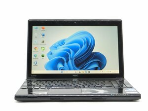 カメラ内蔵/中古/13型/ノートPC/Windows11H/新品SSD256GB/4GB/i5　3337U/NEC　LM550/L 　HDMI/USB3.0　WPS office2搭載