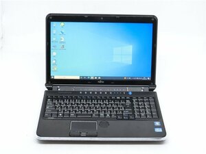 カメラ内蔵/中古/15.6型/ノートPC/Windows10/新品SSD512GB/8GB/2世代i7/FMV　　AH77/C　新品無線マウスOffice搭載/HDMI/USB3.0/BD-RE