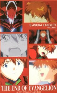 ★新世紀エヴァンゲリオン　GAINAX★テレカ５０度数未使用ms_23