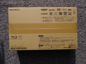 未開封　未使用　SONY　ソニー　BDレコーダー　BDZ-FBT4200