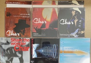 CHAR シングルCD6枚セット【1998年～2002年発売品】チャー すべて帯付き