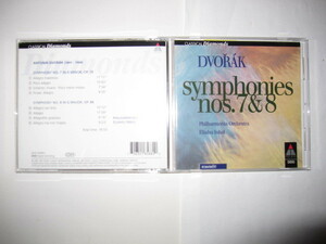 ドヴォルザ－ク:交響曲第7番&8番「イギリス」 インバル,フィルハーモニア管弦楽団 TELDEC