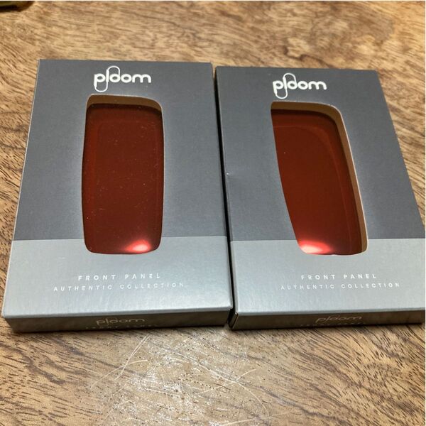 Ploom X フロントパネル ラヴァレッド 2個