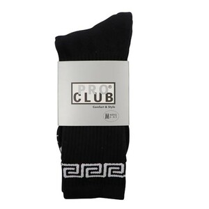 【L】PROCLUB 靴下 PC LINK CREW SOCK BLACK