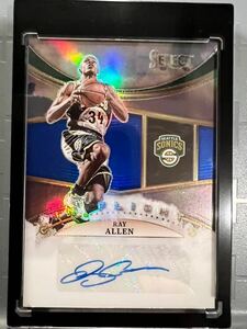 激レア/49 青 プリズム Prizm Auto 22 Panini In Flight Ray Allen レイ・アレン NBA 直筆 サイン Celtics バスケ 3P王 HOF 優勝 All-star