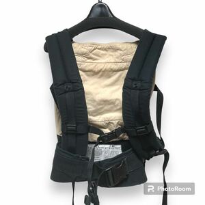 ergobaby エルゴベビー　ORIGINAL-BLACK&CAMEL BC6CANL　体重5.5kg～20kg　抱っこ紐　中古　1円スタート