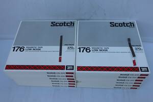 E6114(6)　Y【12点セット】スコッチ Scotch 3M MAGNETIC TAPE 176 LOW NOISE 370m オープンリールテープ