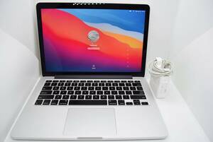 CB3497 Y L MacBook Pro (Retina ,13-inch ,Mid 2014) A1502 Core i5 2.6GHz メモリ8GB SSD 256Gb 認定MacOS Big Sur 中古・純正充電器付