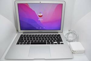 CB3512 Y Apple MacBook Air(13-inch Early 2015) A1466 Core i5/1.6GHz RAM:8GB/SSD:256GB Monterey 認証済　動作品・充電器付き