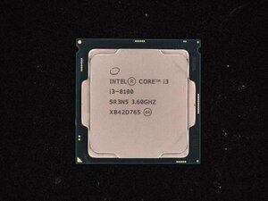 【T182】CPU★Core i3-8100 3.60GHz