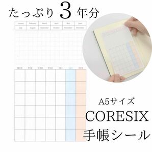 手帳シール カレンダー　スケジュール帳　予定表　シール 英語　おしゃれ　新生活　社会人